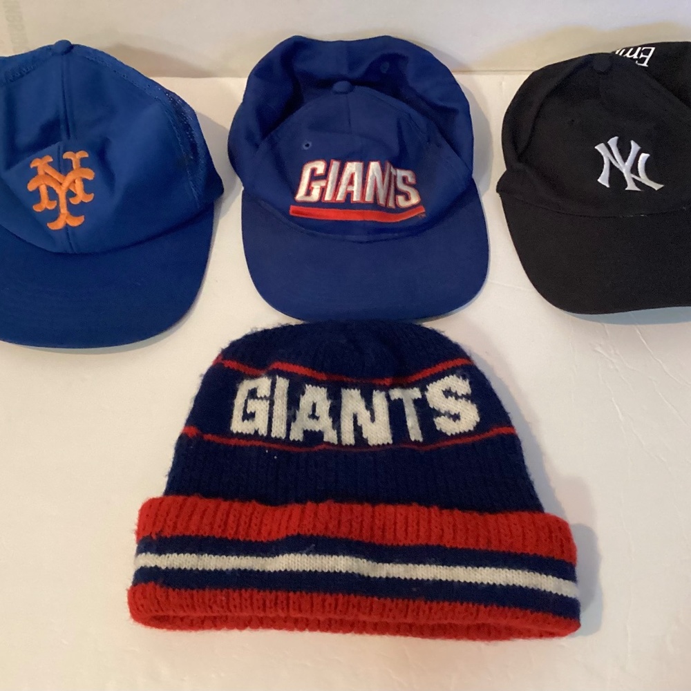 Wonderful Collection of 5 New York Sports Teams Hats -BUY 1 OR ALL 4!